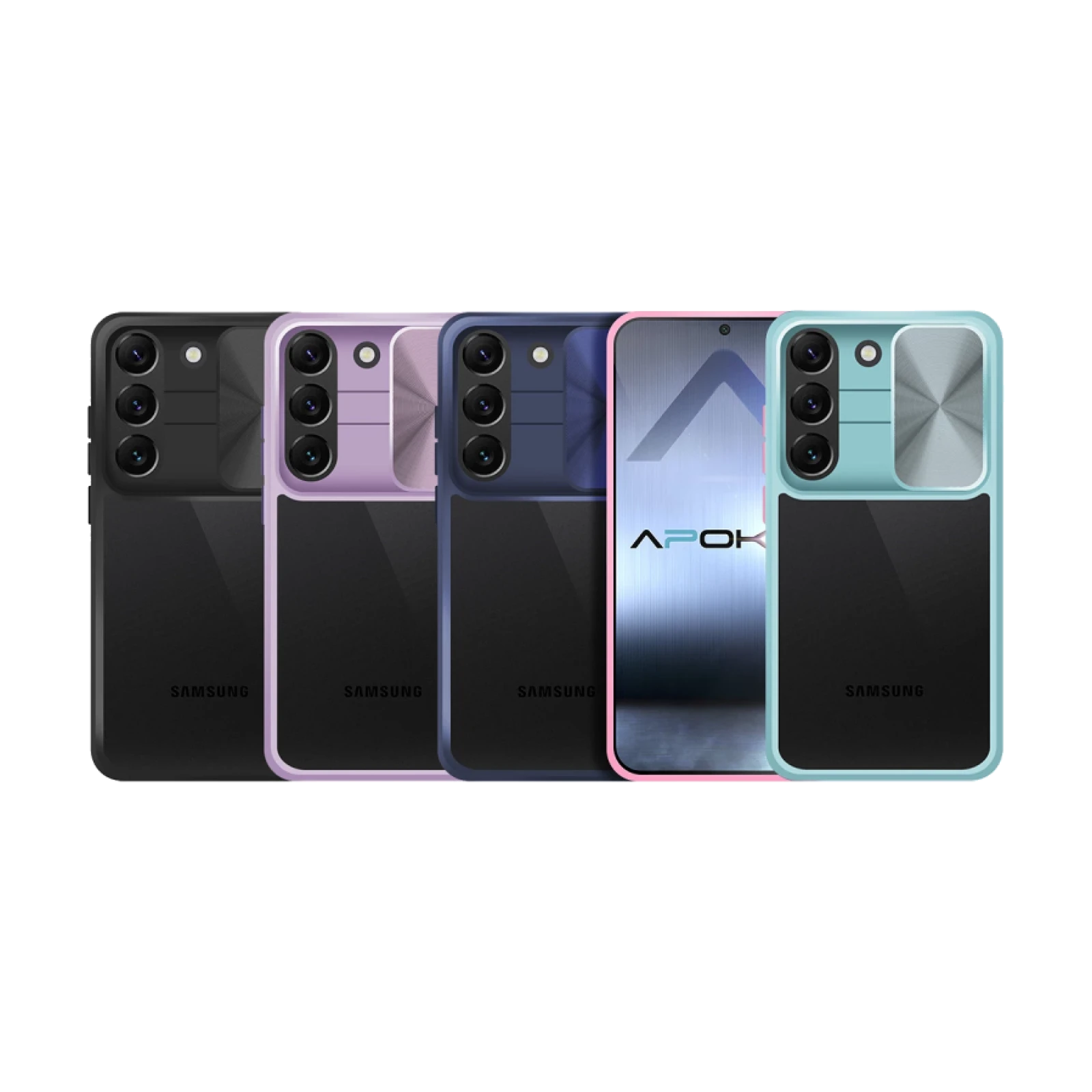 Funda Premium Anti-Golpe Gel Samsung Galaxy S23 Plus con Cámara Cubierta Deslizante
