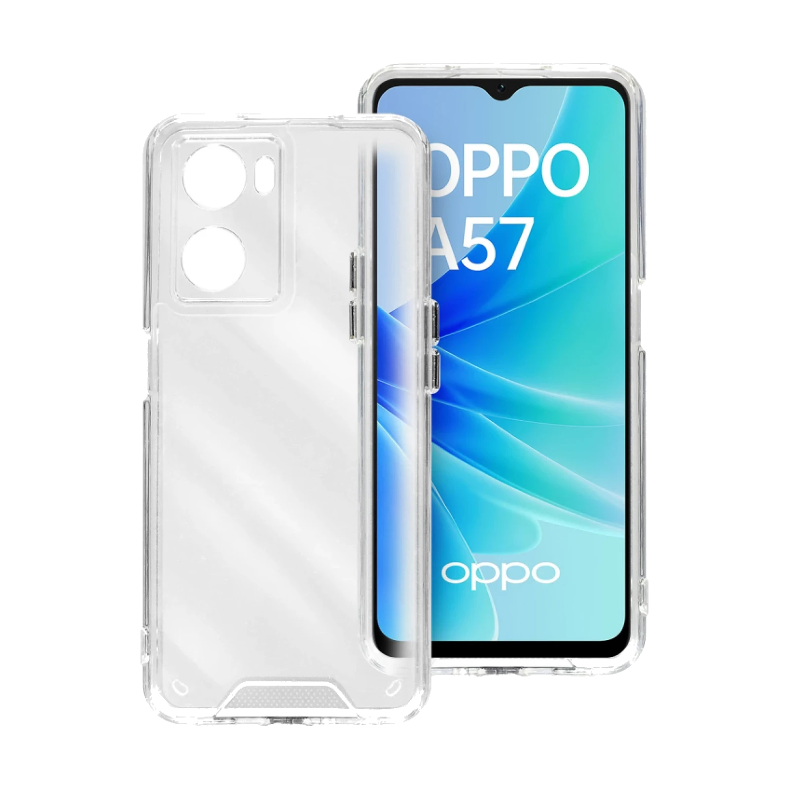 Funda Transparente Acrilico Duro Oppo A57/A57S/A77 Case Space