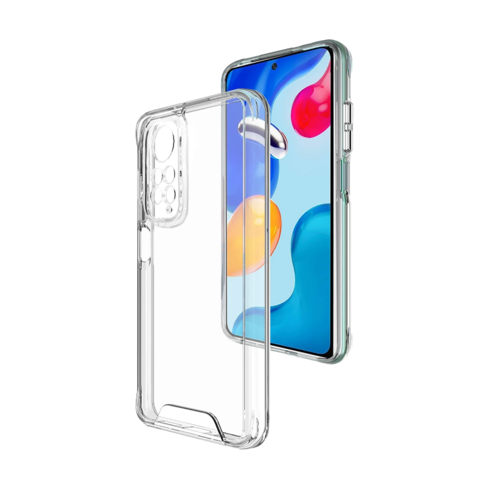 Funda Transparente Acrilico Duro Xiaomi Redmi 12 Case Space