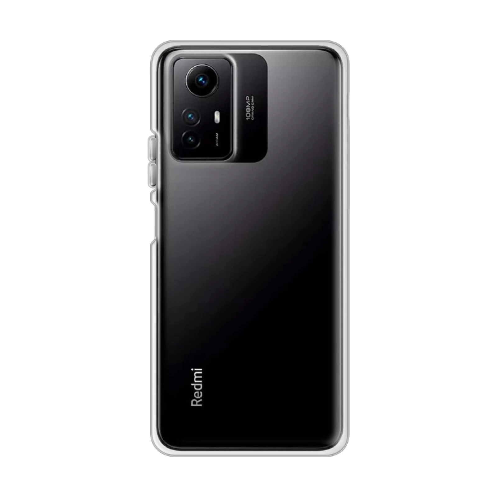 Funda Silicona Xiaomi Redmi Note 12s Transparente 2.0MM Extra Grosor