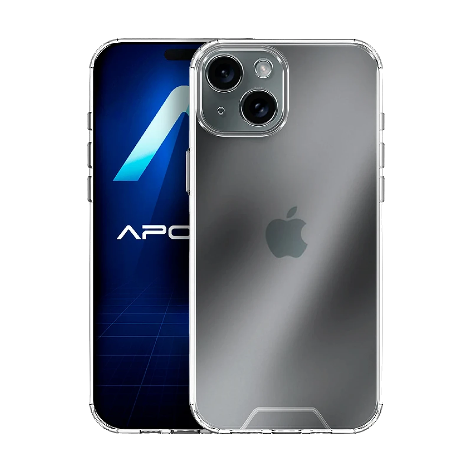 Funda Transparente Acrilico Duro iPhone 15 Plus Case Space