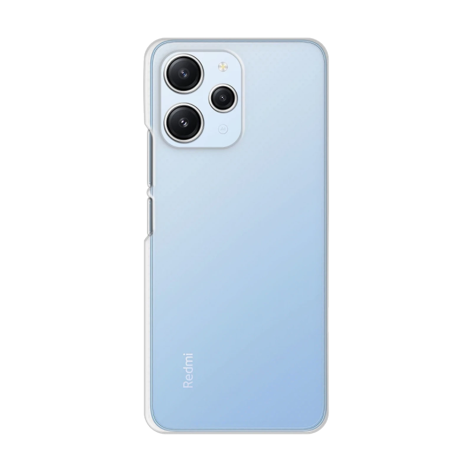 Funda Silicona Xiaomi Redmi 12 Transparente 2.0MM Extra Grosor