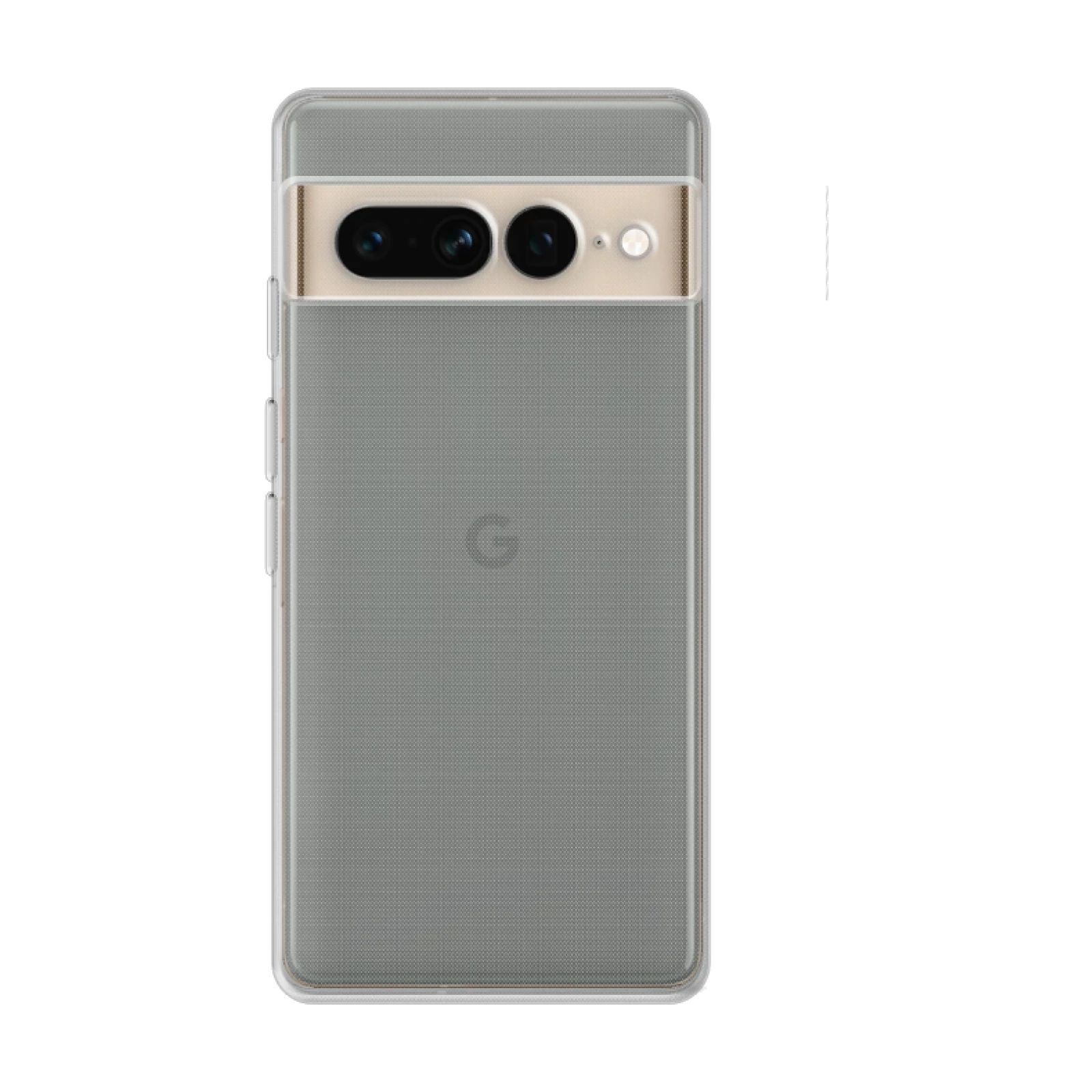 Funda Silicona Pixel 7 Pro Transparente 2.0MM Extra Grosor