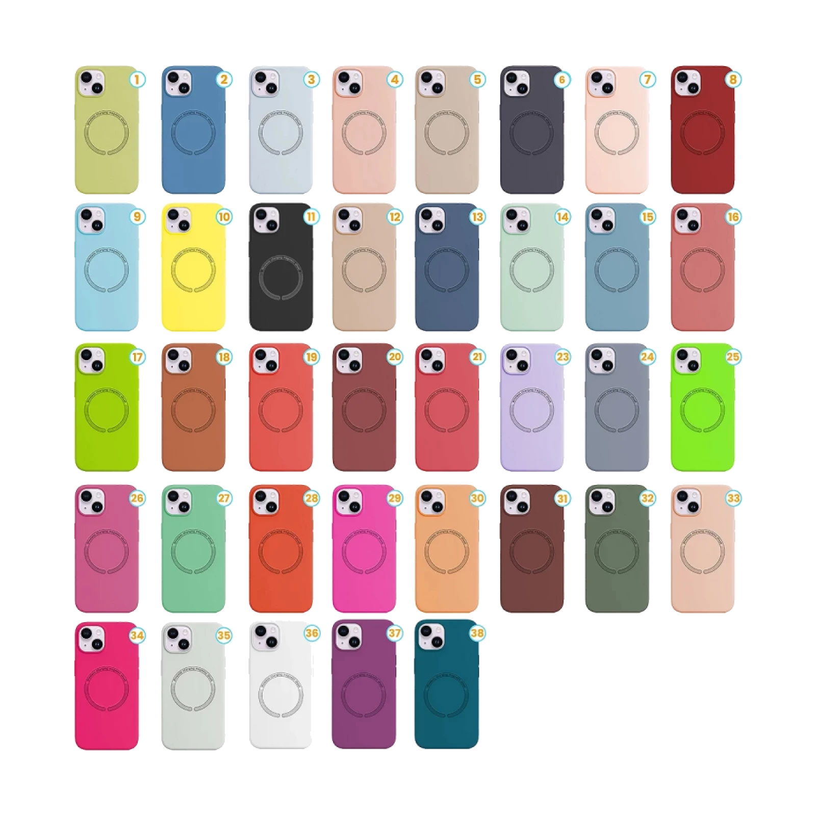 Funda Silicona Liquida con Magsafe para iPhone 11 Pro