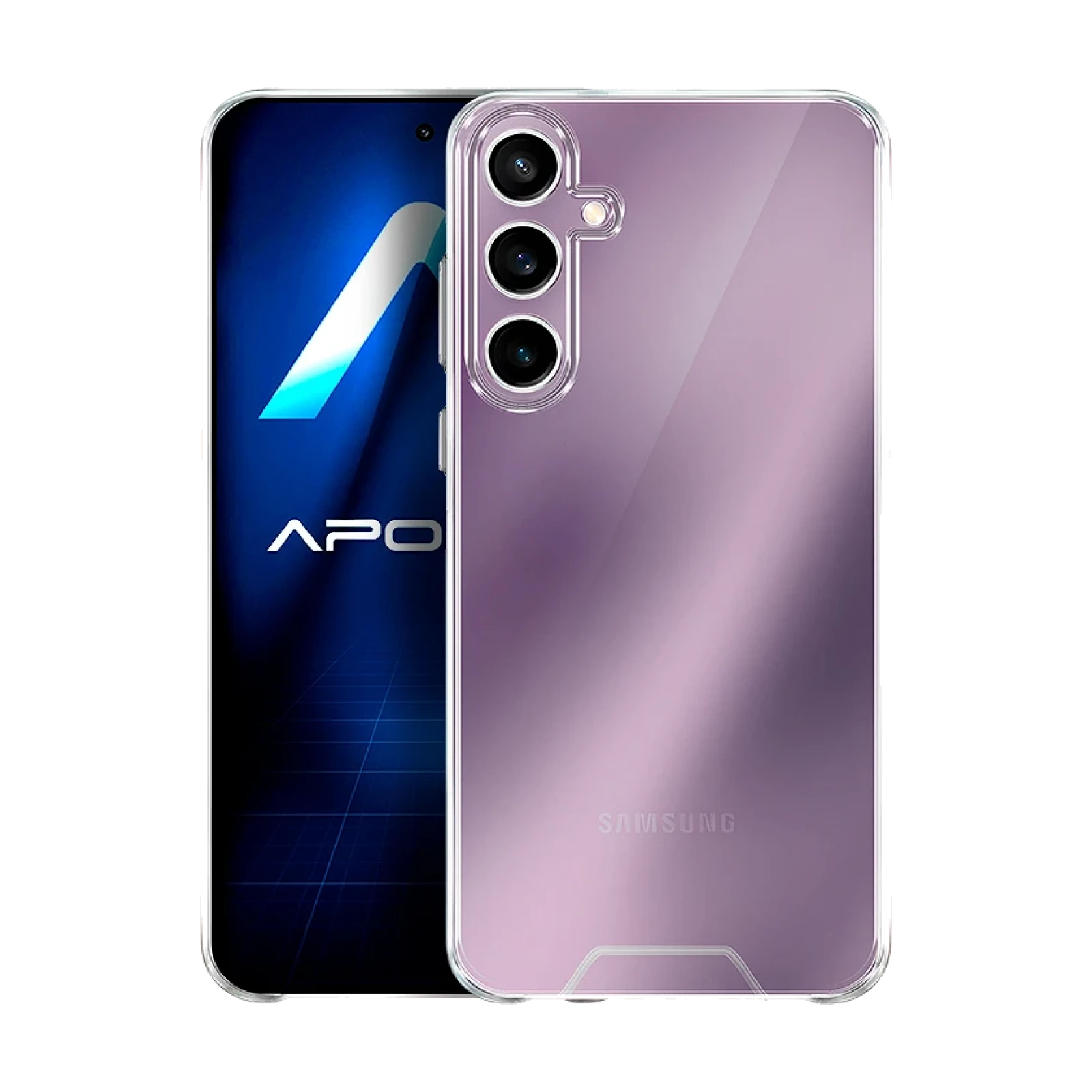 Funda Transparente Acrilico Duro Samsung Galaxy S23 FE Case Space