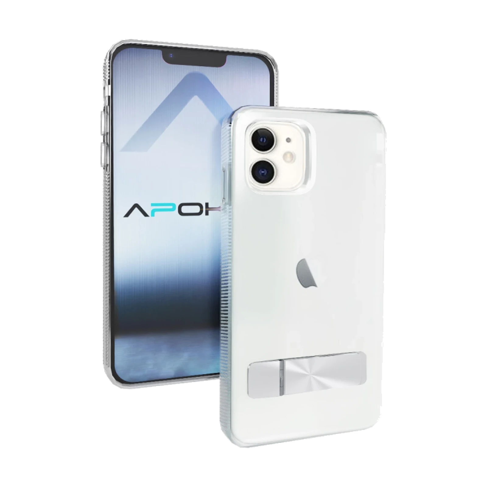 Funda transparente ABR con Soporte para iPhone 11