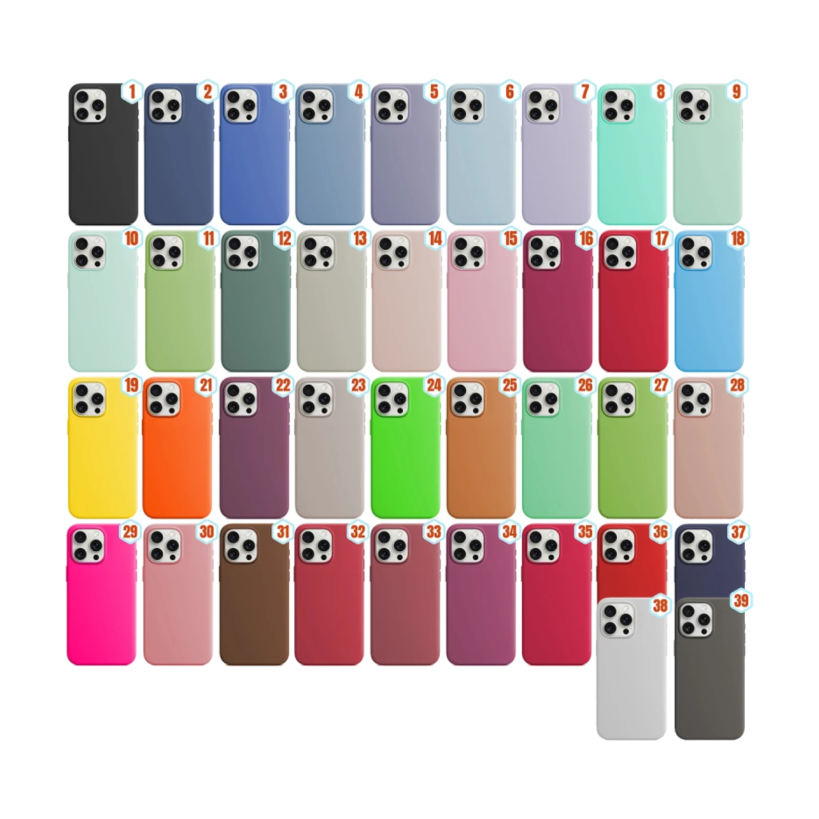 Funda Silicona Liquida Efecto Piel iPhone 15 Pro