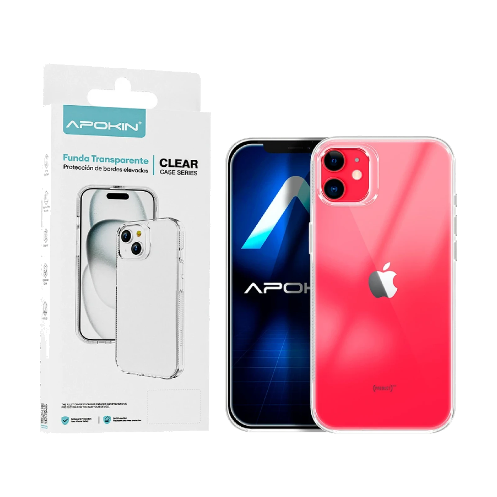 Funda Transparente ABR Antigolpe Premium iPhone 11