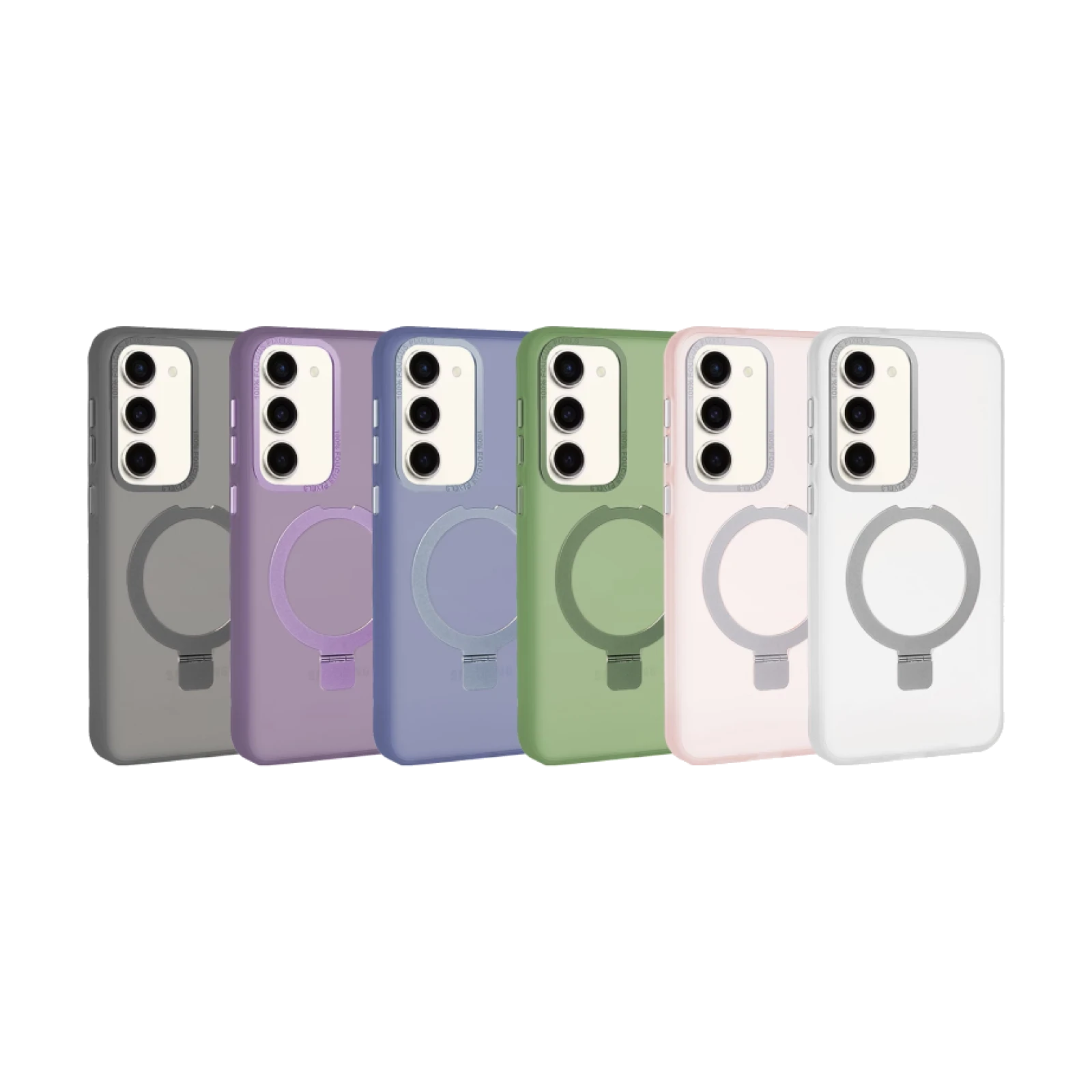 Funda Focus Con Anilla Soporte para Samsung S23 Plus