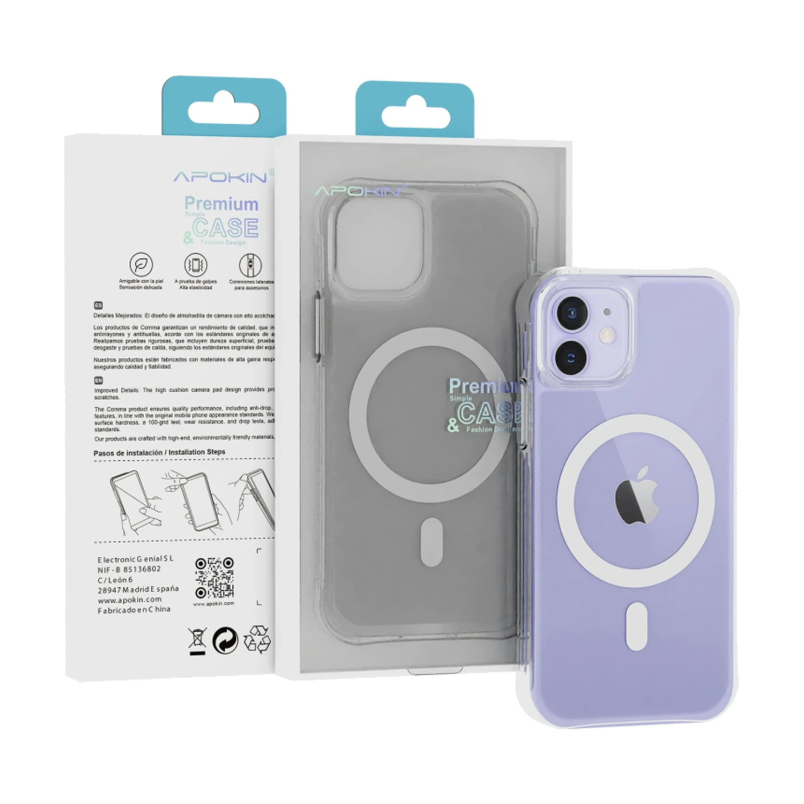 Funda Transparente 3.3mm MagSafe para iPhone 11