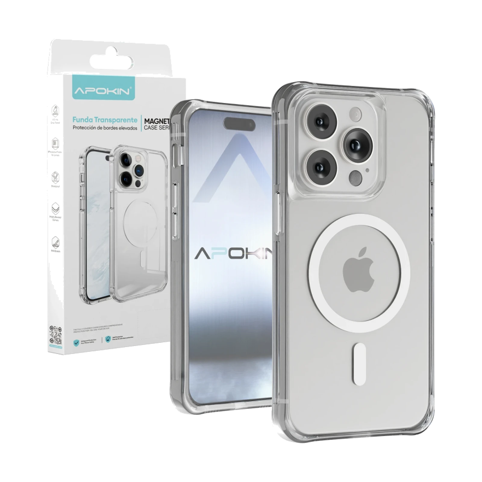 Funda Transparente 3.3mm MagSafe para iPhone 14 Pro Max