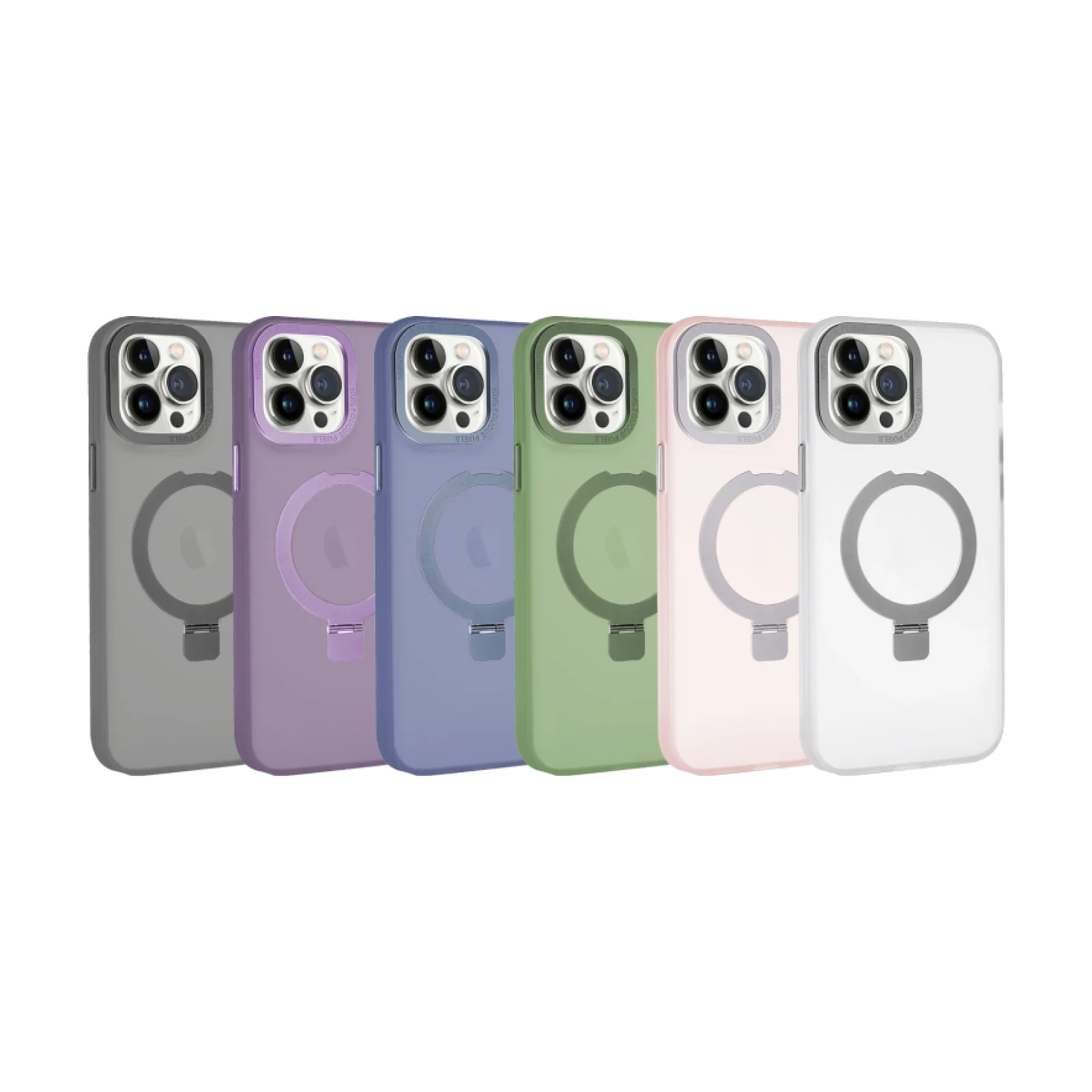 Funda Focus Con Anilla Soporte para iPhone 14 Pro