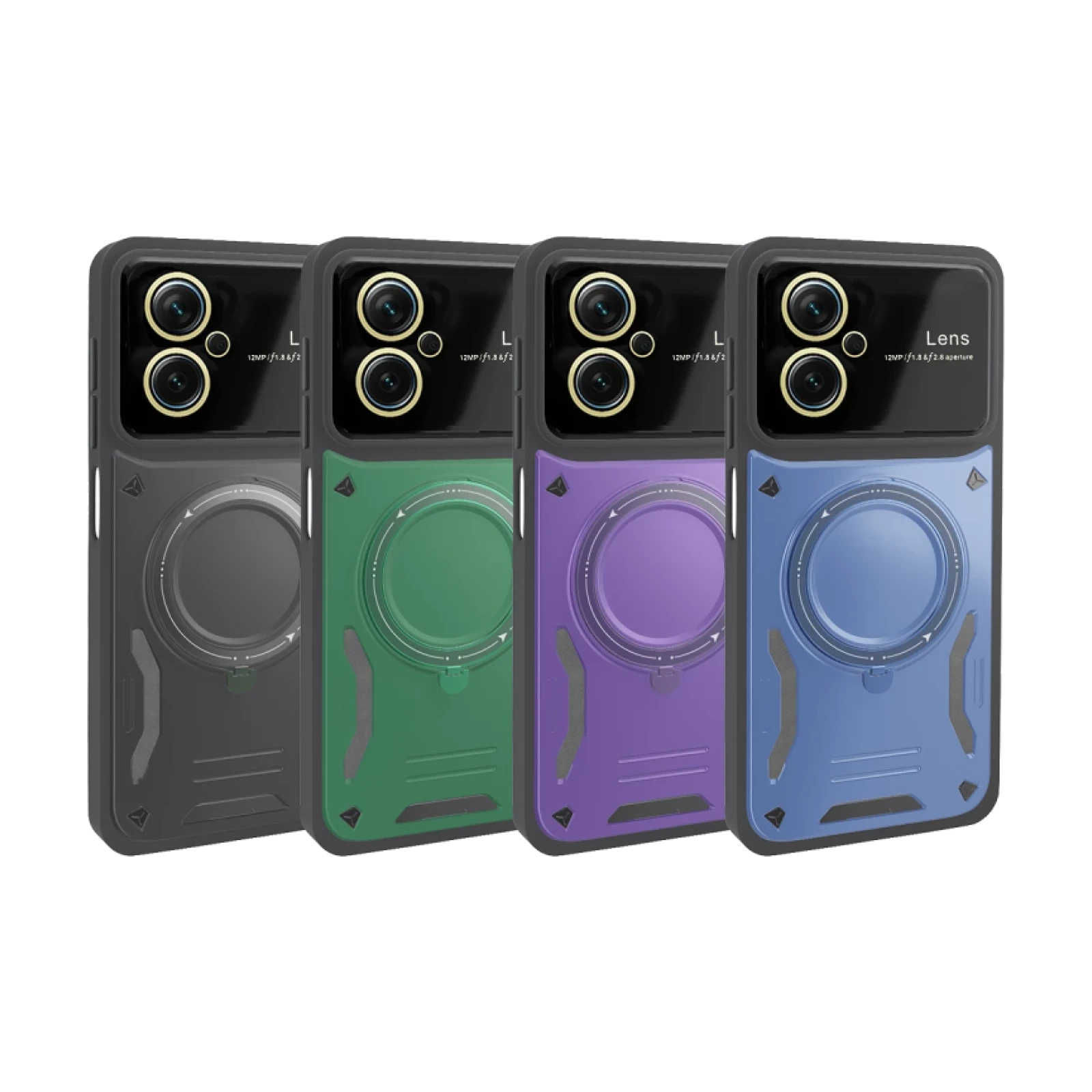 Funda Antigolpes Con Soporte Xiaomi Redmi Note 12 4G en