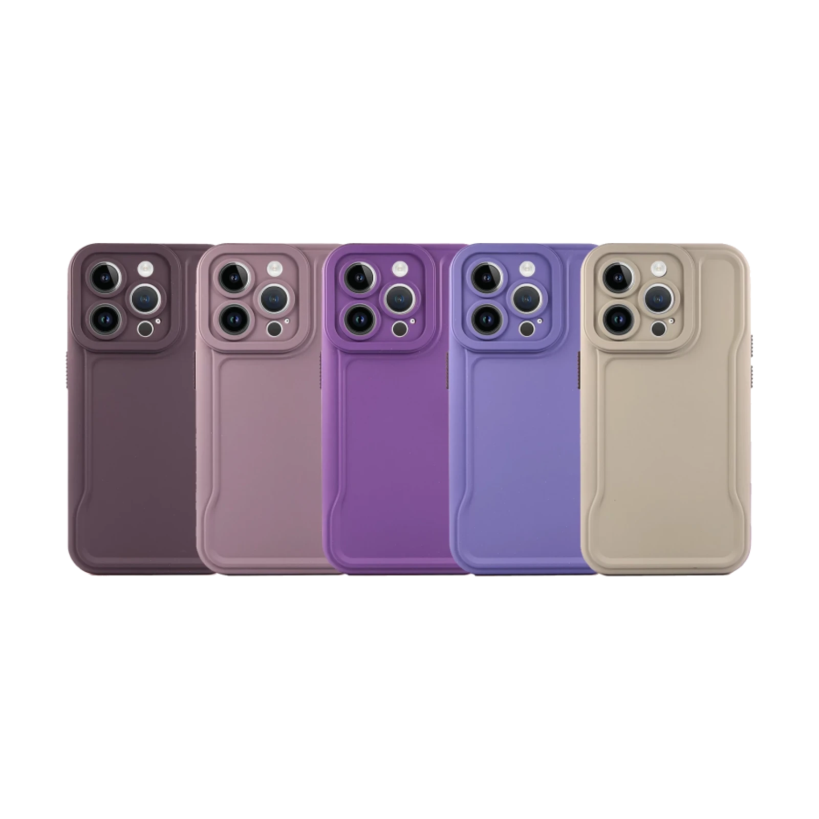 Funda Silicona Antigolpes con Cubre Camara para iPhone 14 Pro Max en