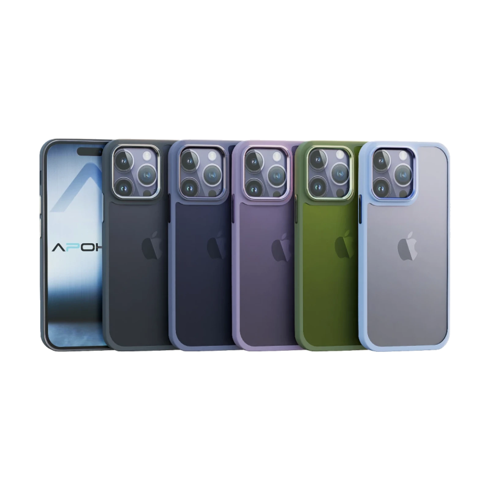 Funda Smoked Premium para iPhone 14 Pro Max en