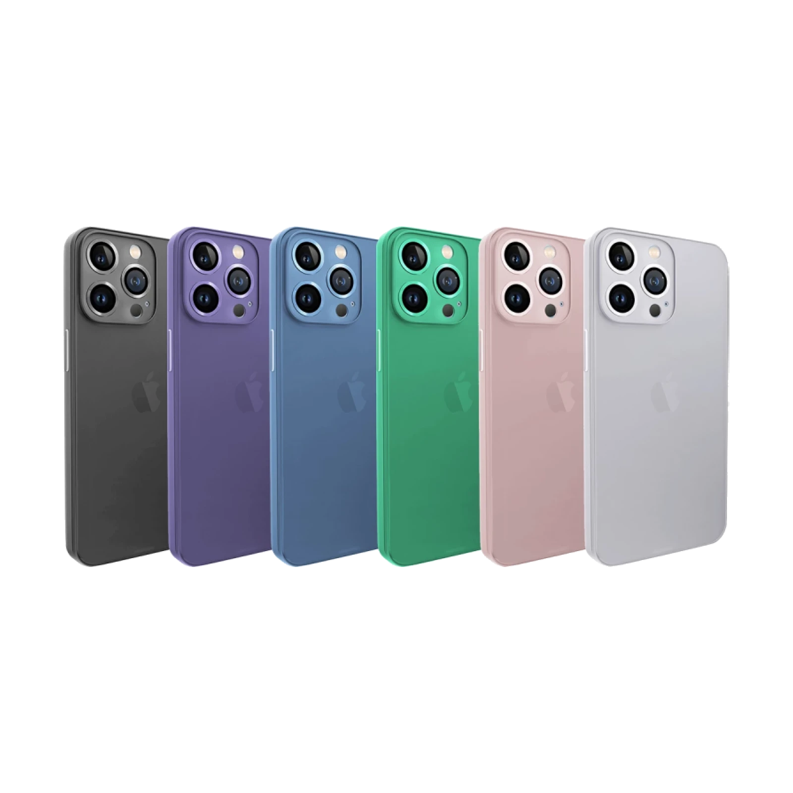 Funda Silicona Smoked Cubre cámara iPhone 13 Pro