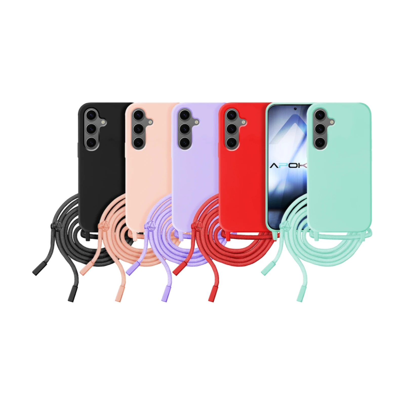 Funda suave con Cordon Samsung Galaxy S24/S25