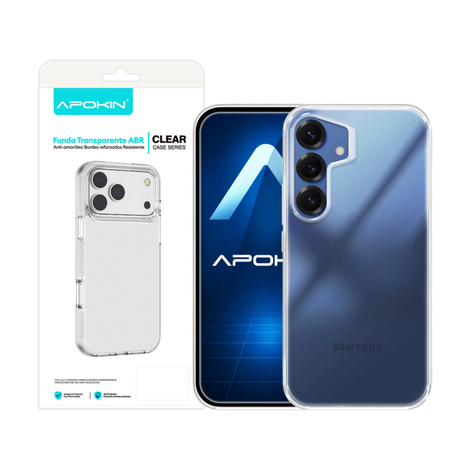 Funda Transparente ABR Antigolpe Premium Samsung S24 Plus