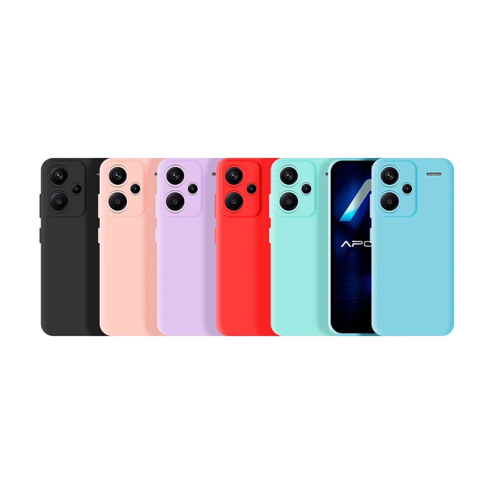 AIR* Funda Silicona Suave Xiaomi Redmi Note 13 Pro Plus 5G