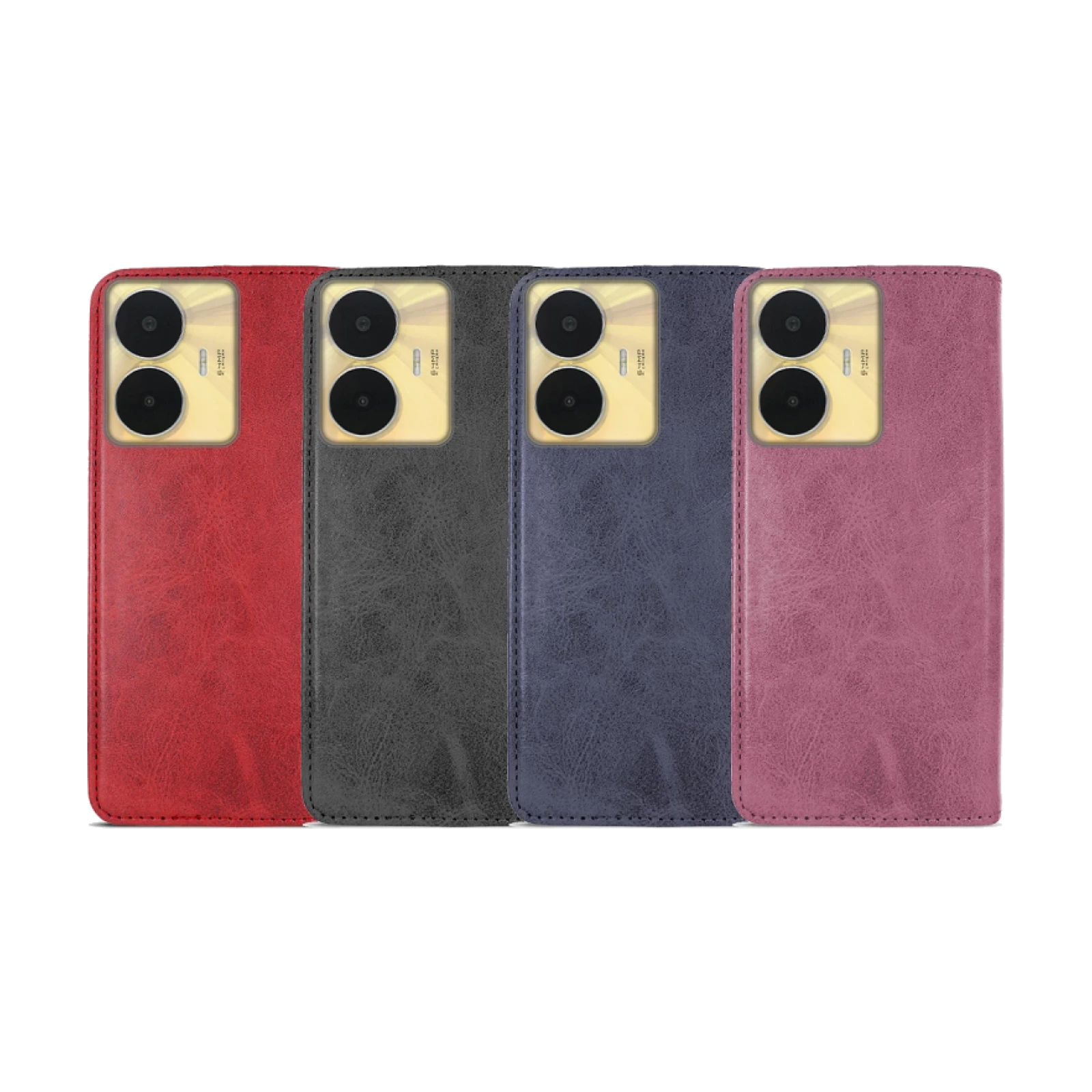 Funda Tapa con Tarjetero Realme C51 Polipiel