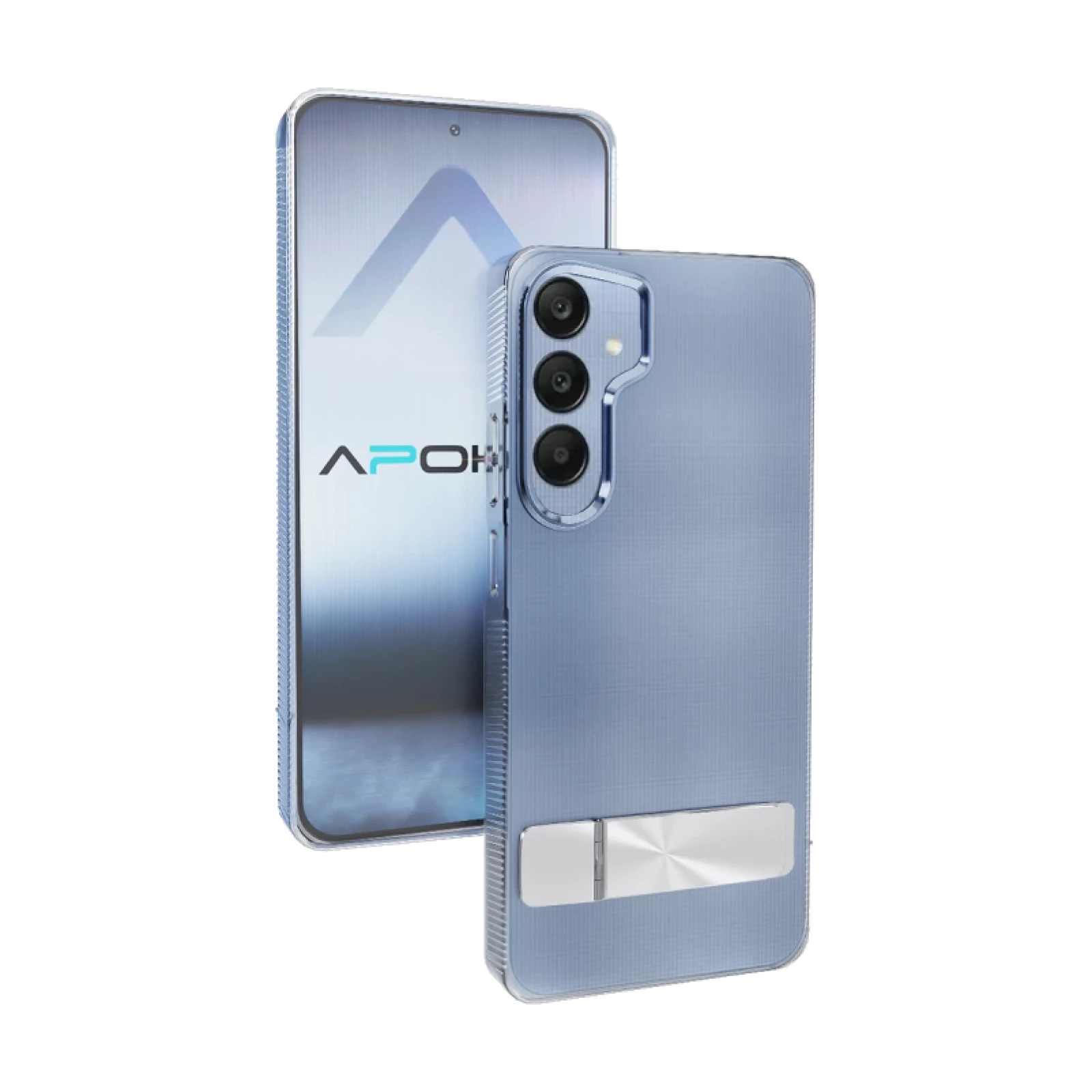 Funda transparente ABR con Soporte para Samsung Galaxy A35