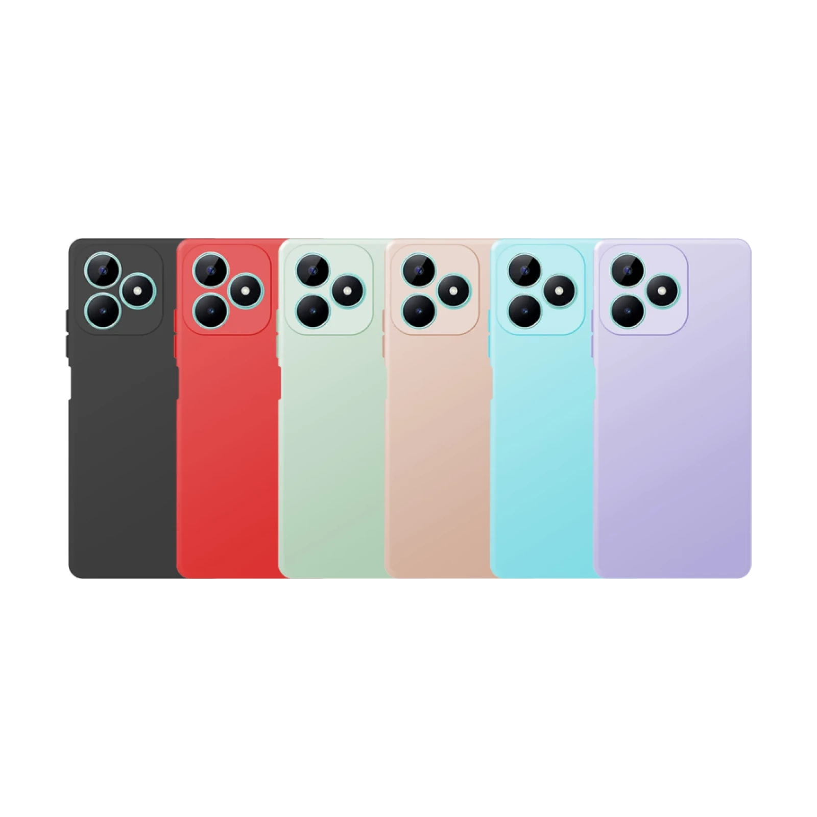 Funda Silicona Suave Realme C51