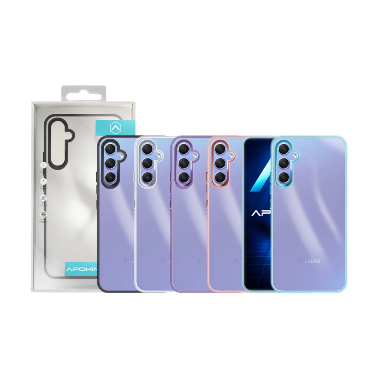 Funda Acrílica Transparente para Samsung Galaxy A55