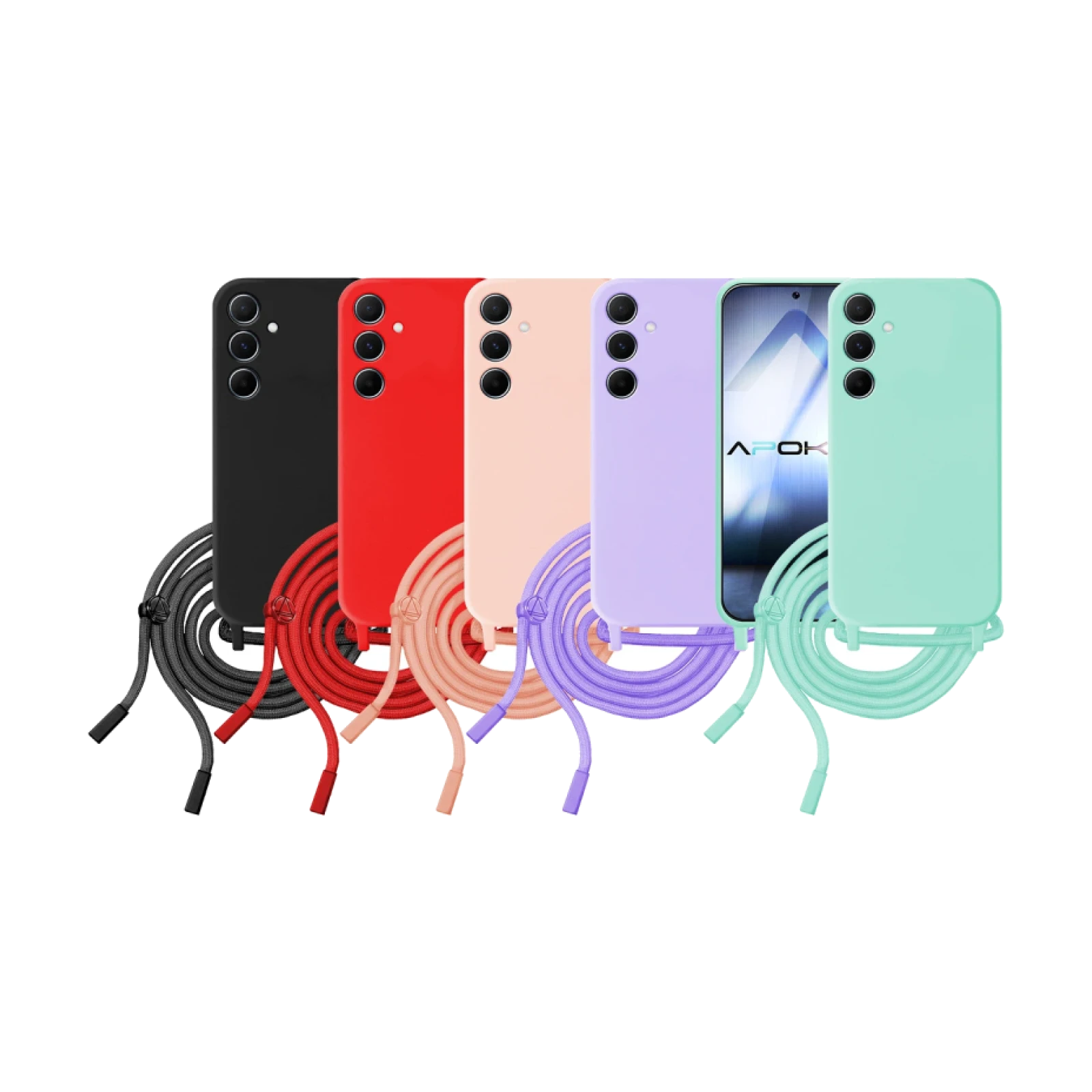 Funda suave con Cordon Samsung Galaxy A55