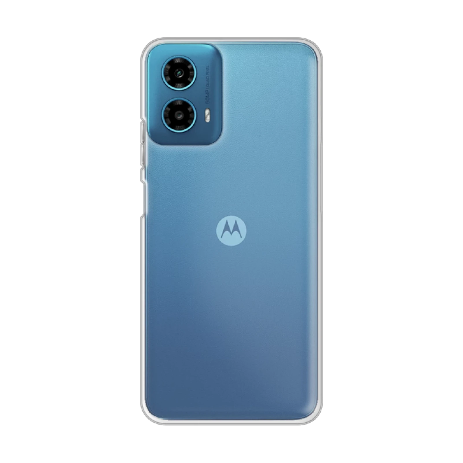 Funda Silicona Moto G34 Transparente 2.0MM Extra Grosor