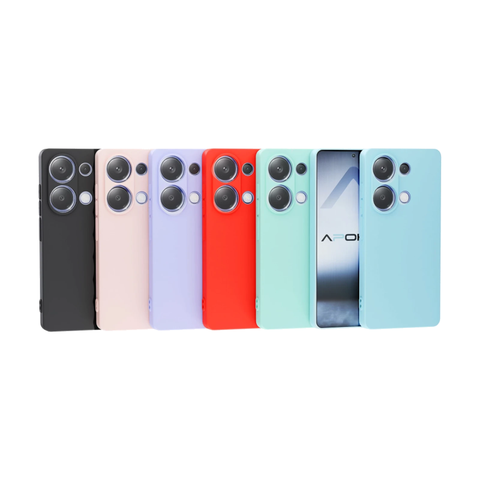 AIR* Funda Silicona Suave Xiaomi Redmi Note 13 Pro 4G