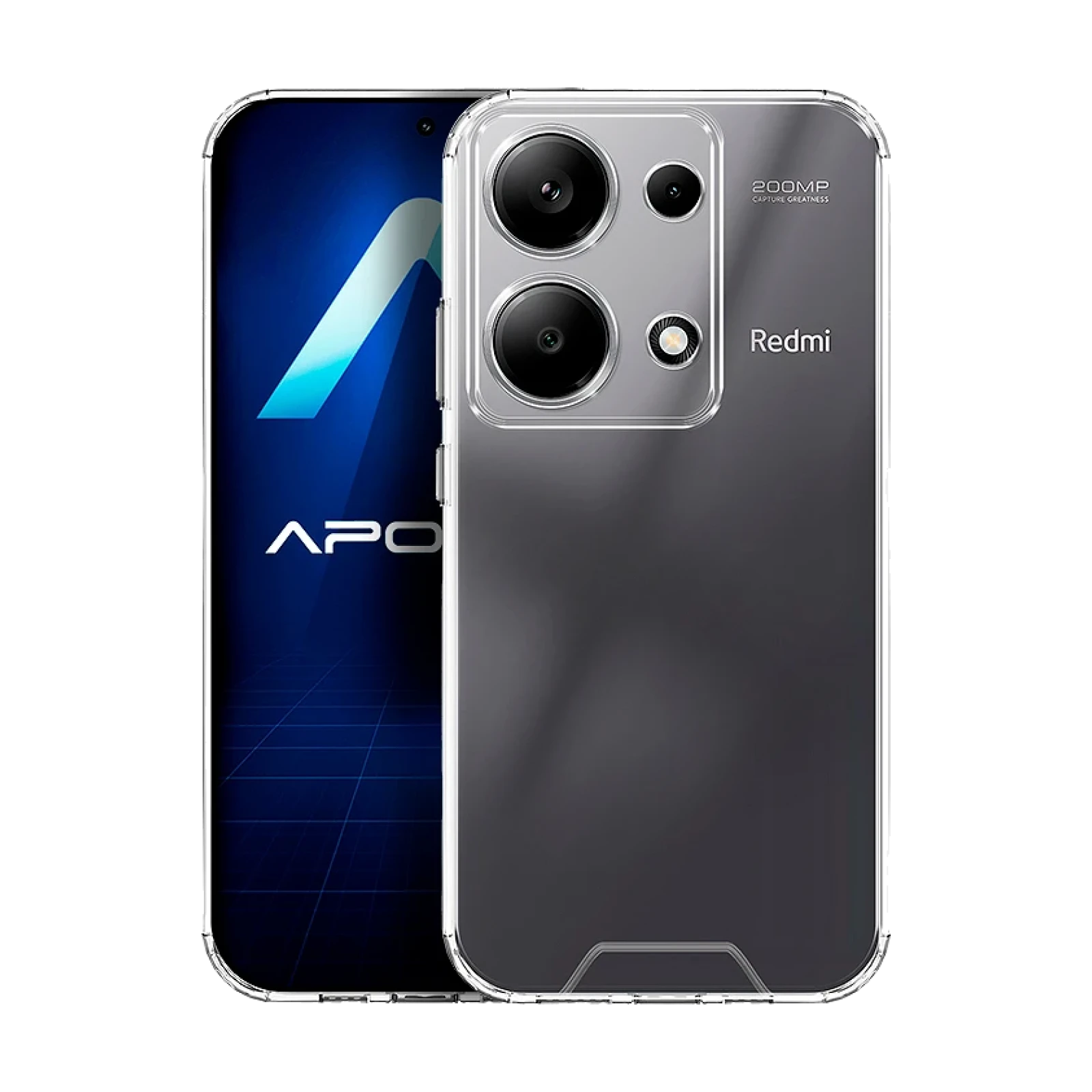 Funda Transparente Acrilico Duro Xiaomi Redmi Note 13 Pro 4G