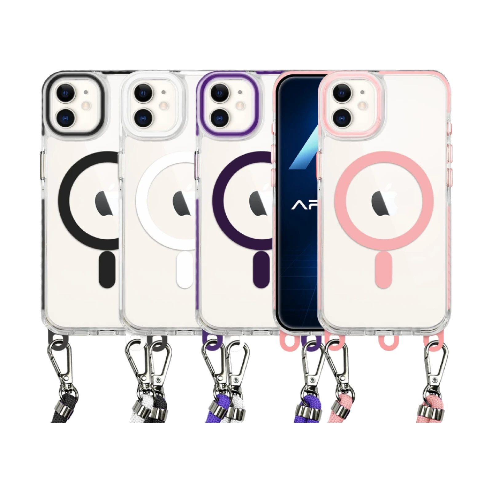 Funda Acrílica Transformable con Cordón iPhone 11