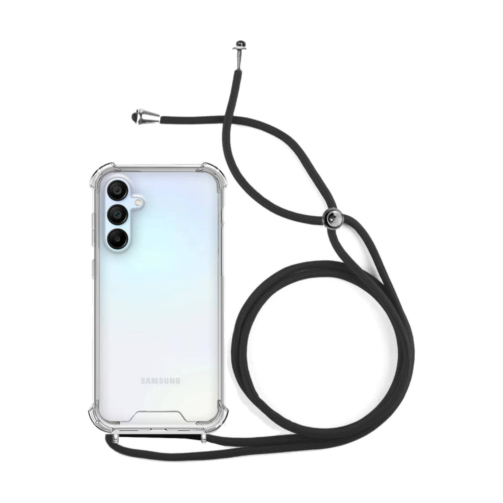 Funda Gel transparente Anti-golpe con Cordon - Samsung Galaxy A15