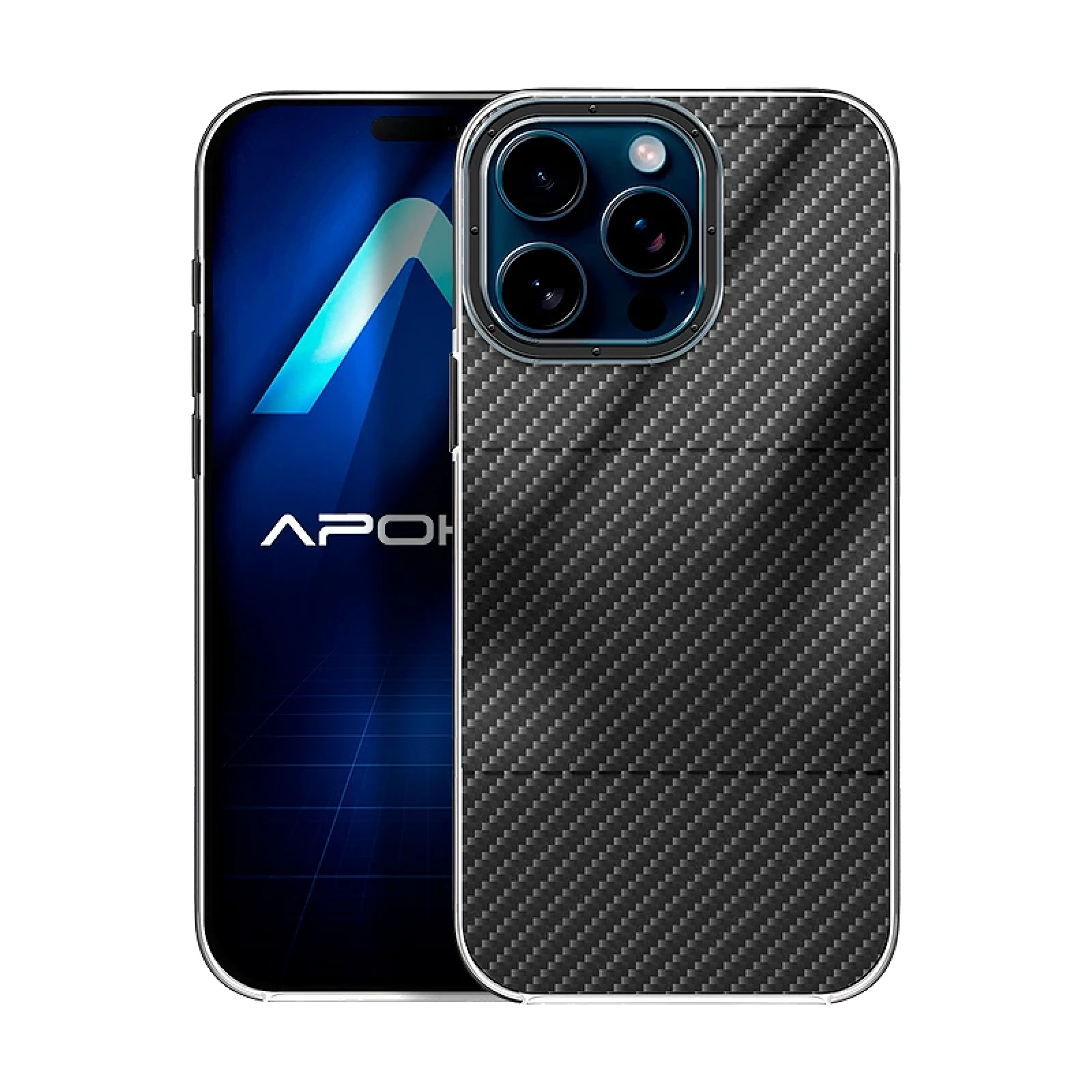 Funda Efecto Carbono iPhone 15 Pro Max