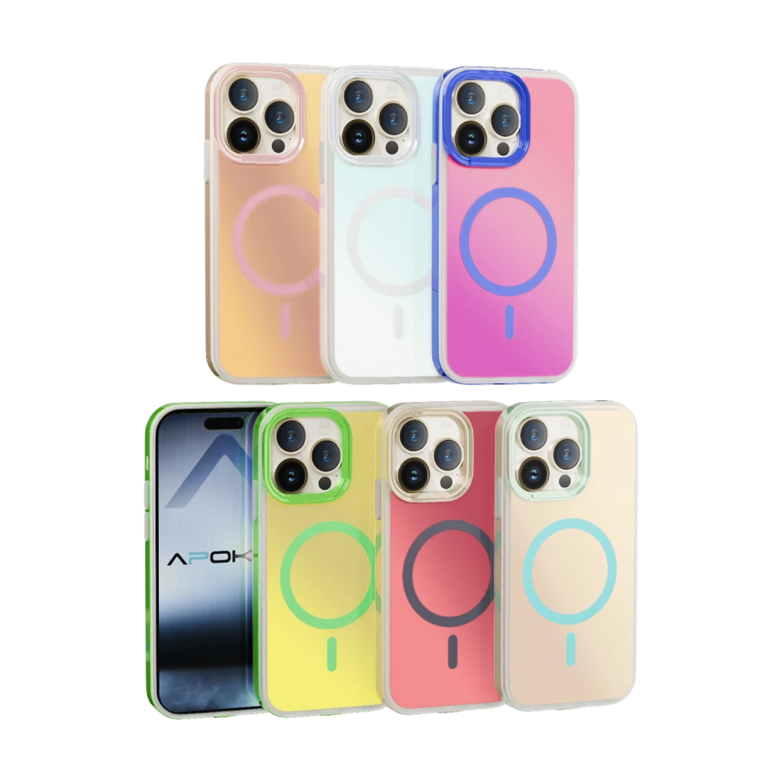 Funda Iridiscente Camaleon con Magsafe iPhone 15 Pro Max