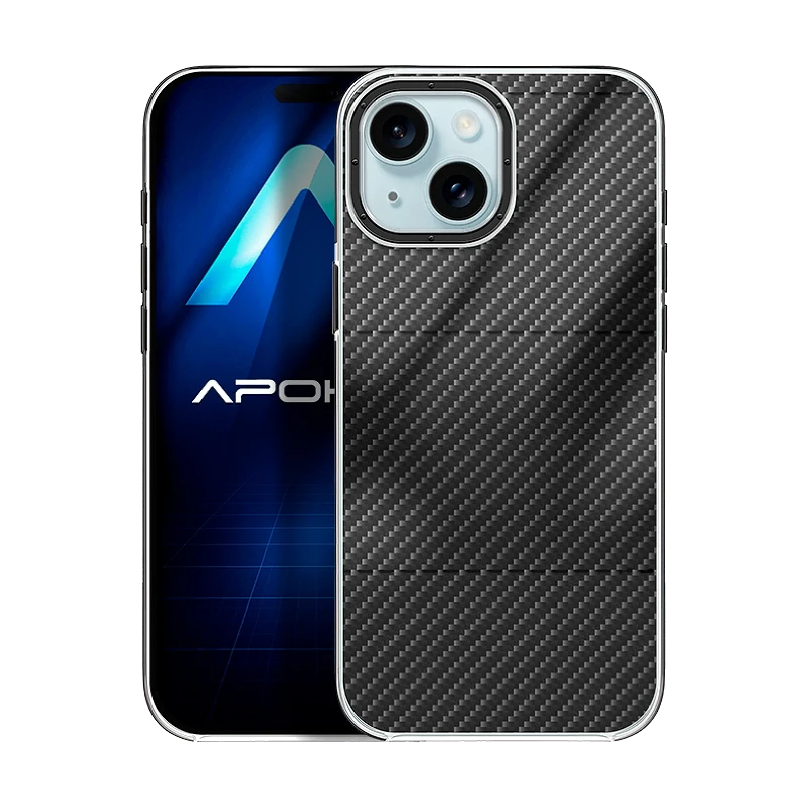 Funda Efecto Carbono iPhone 15 Plus