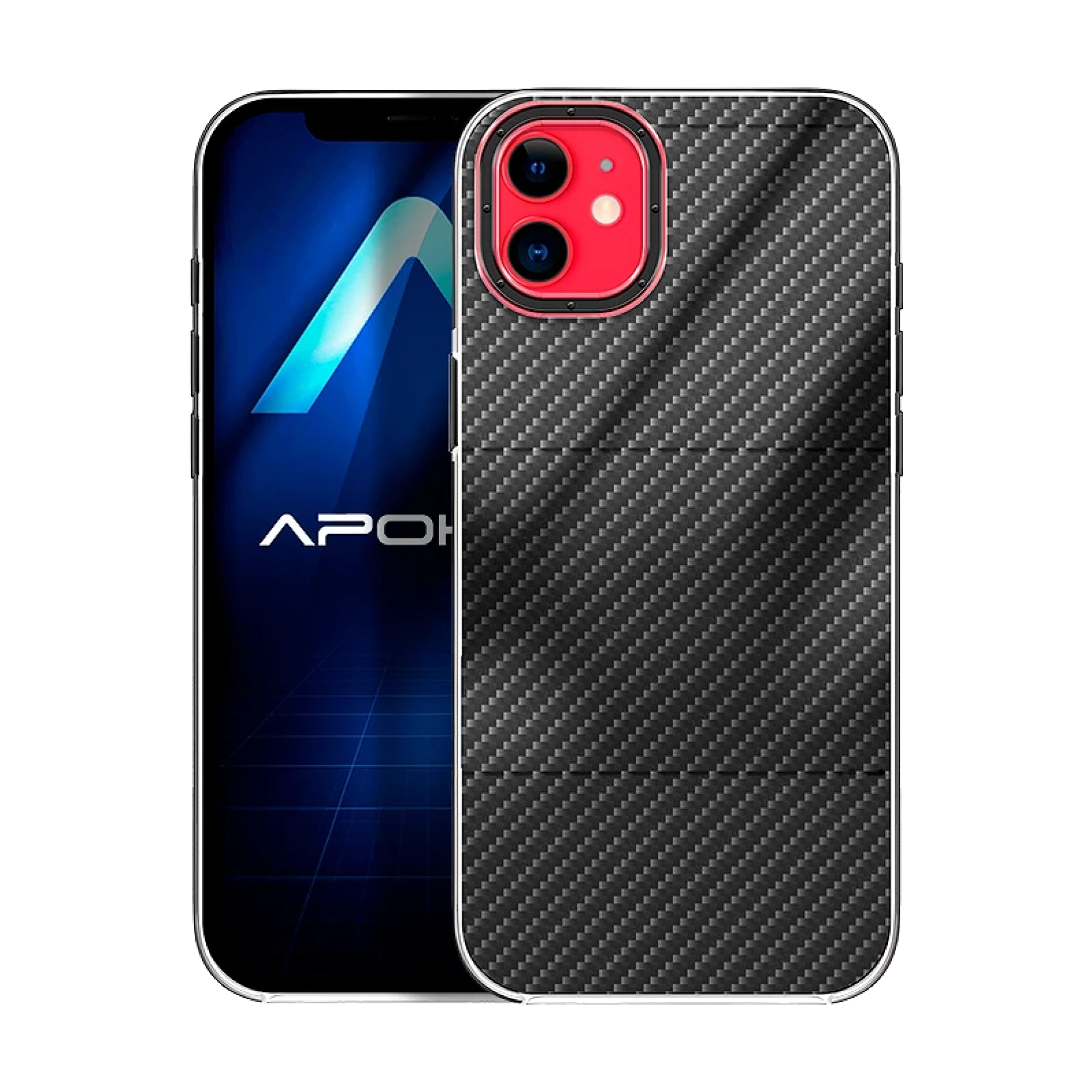 Funda Efecto Carbono iPhone 11