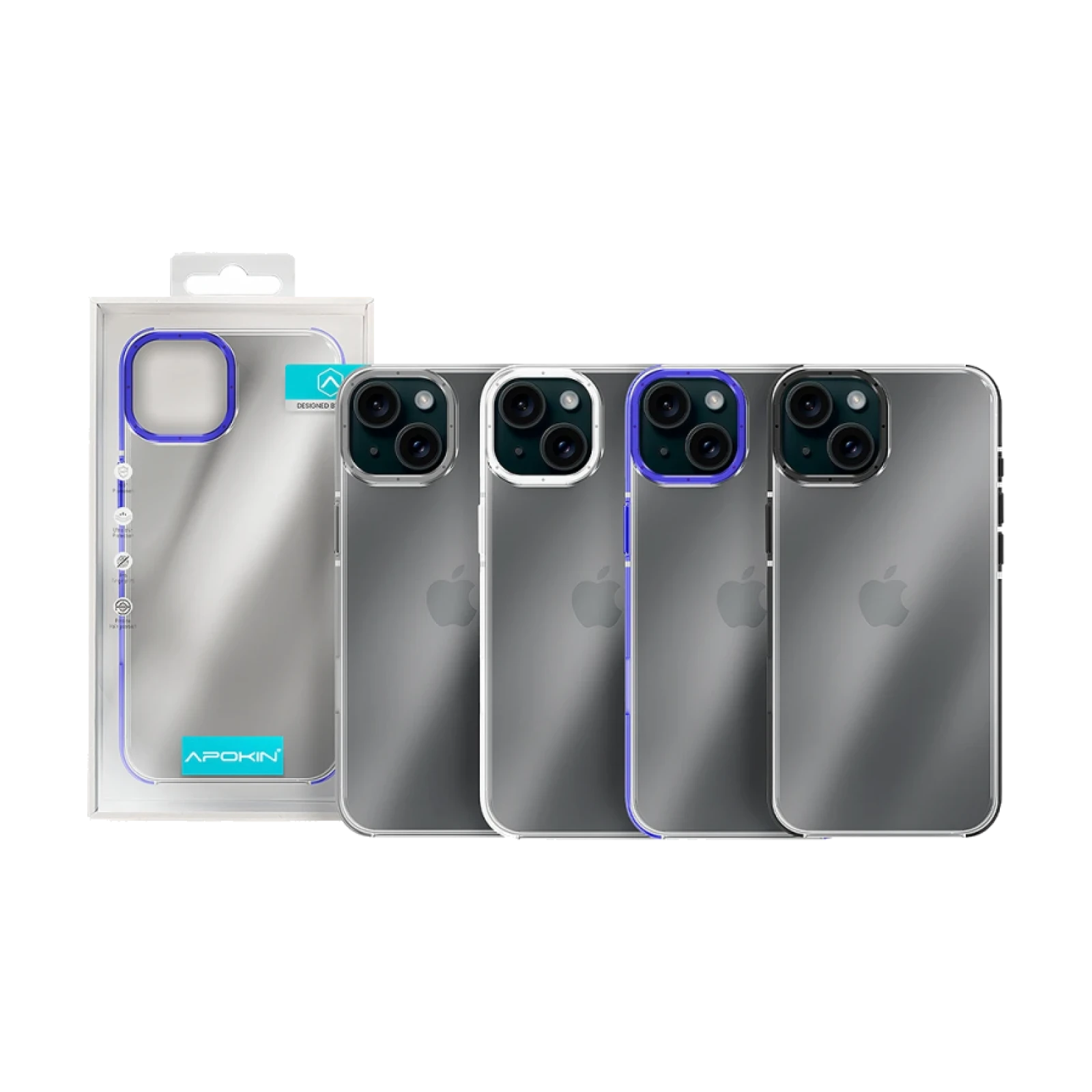Funda Apokin Reforzada Iphone 15