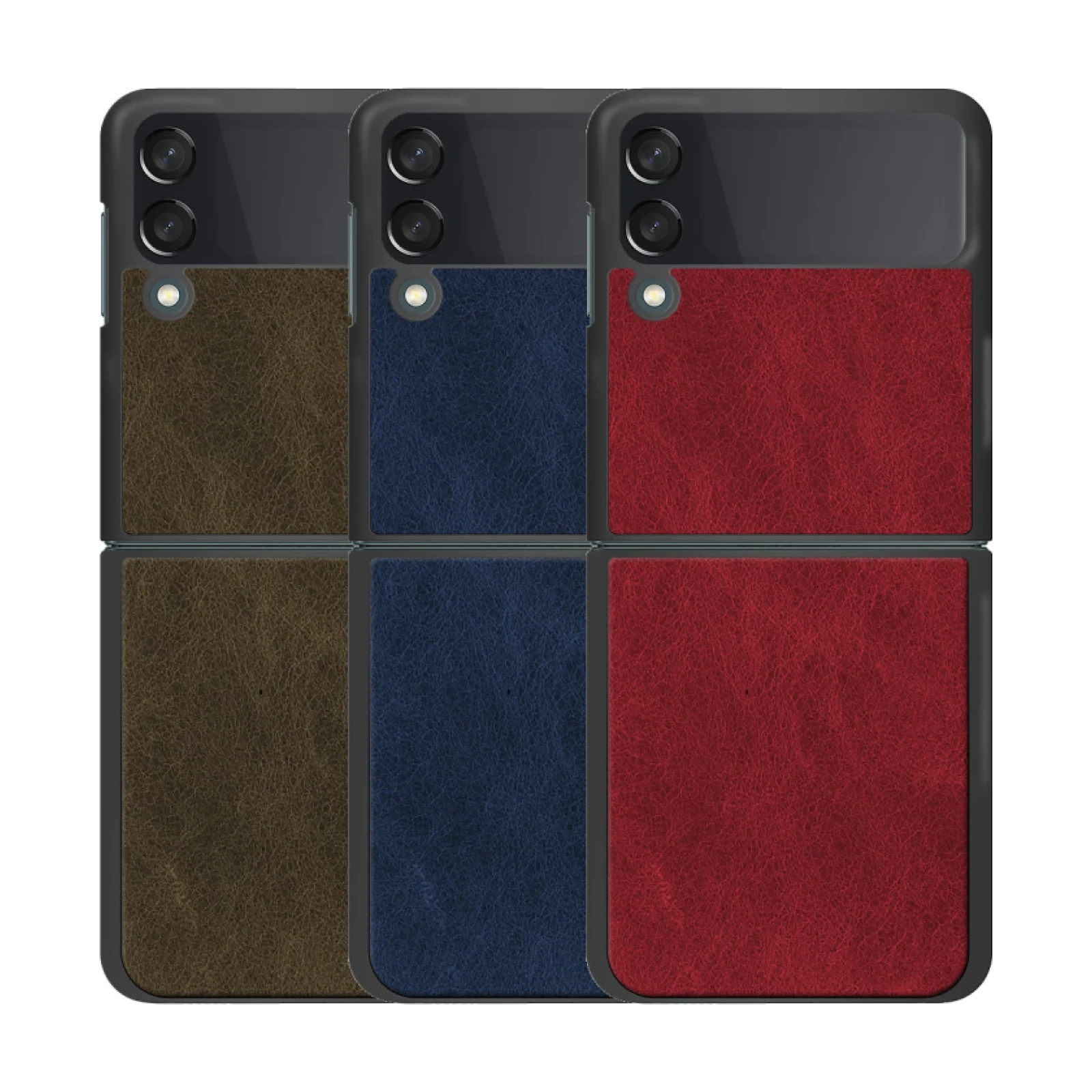Funda Tapa con Tarjetero Samsung Galaxy Z Flip 6 Polipiel