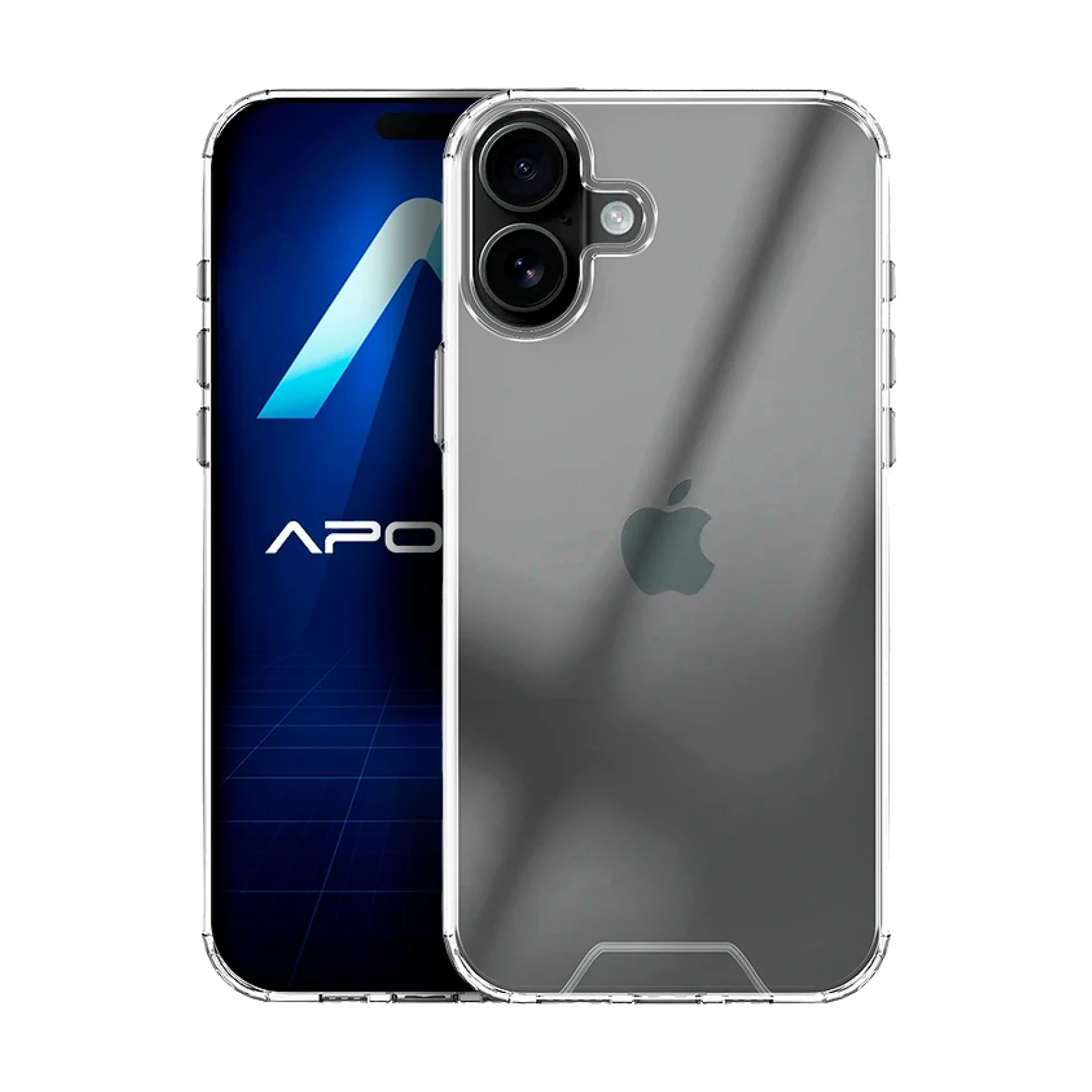 Funda Transparente Acrilico Duro iPhone 16 Plus Case Space