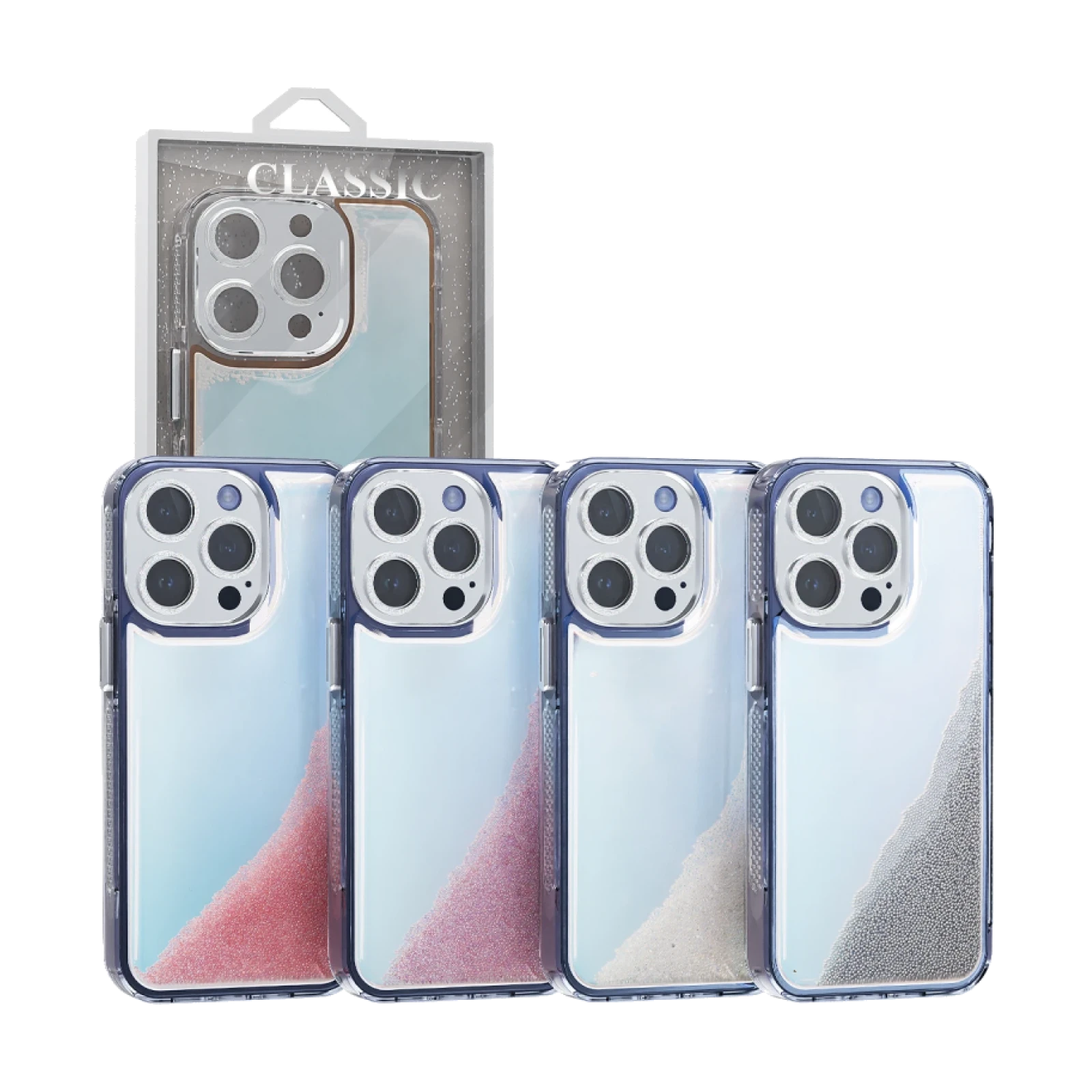 Funda Glitter Bumps iPhone 14 Pro