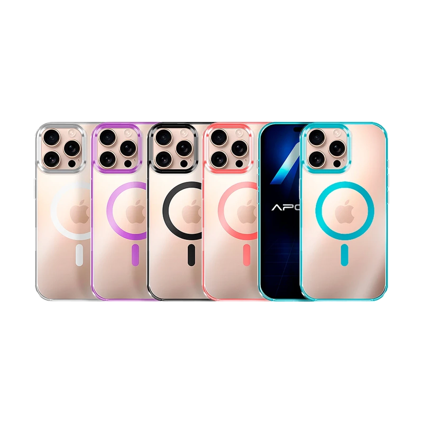 Funda Transparente Acrílica Premium iPhone 16 Pro