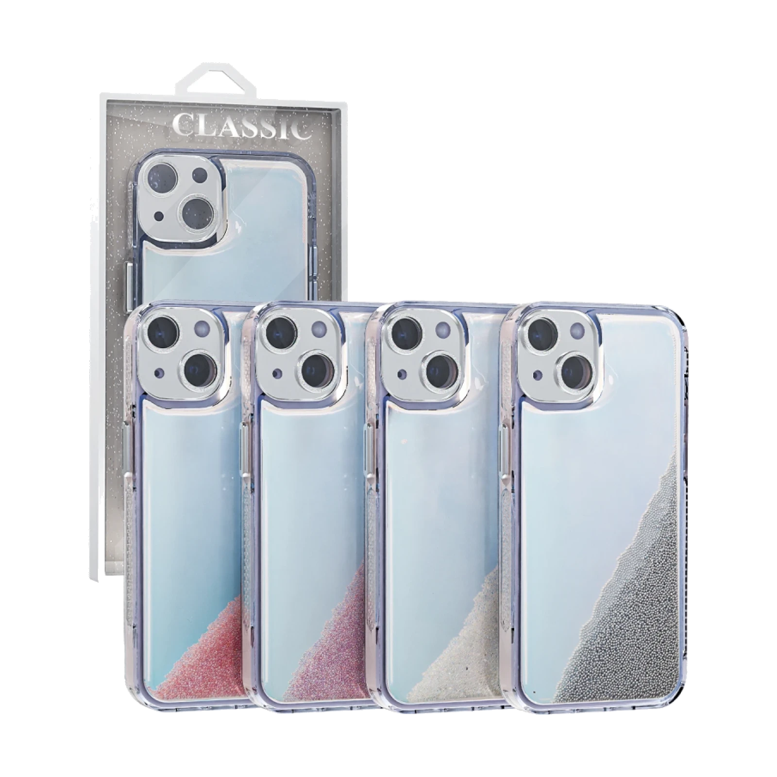 Funda Glitter Bumps iPhone 14