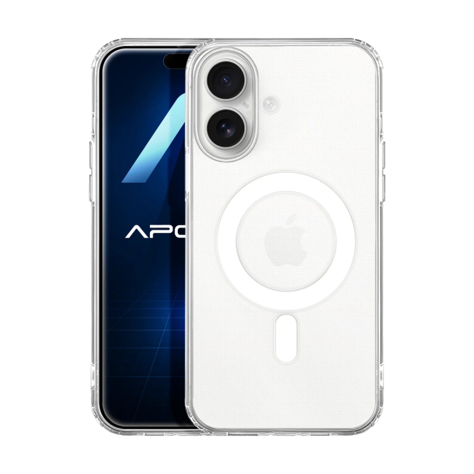 Funda transparente Premium con MagSafe para iPhone 16