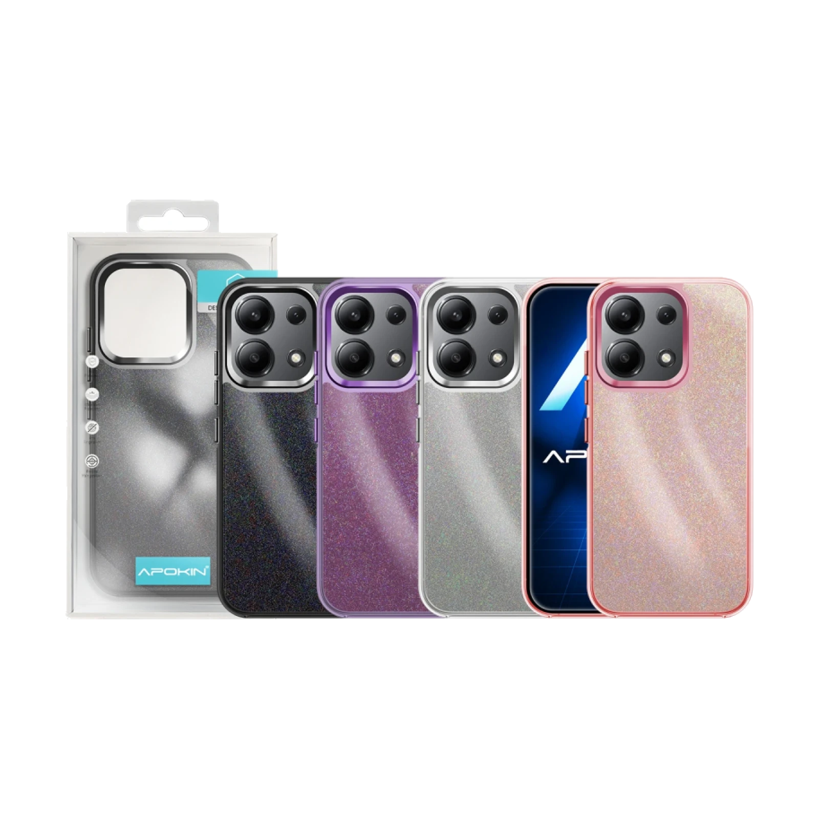 Funda Purpurina Apokin Xiaomi Redmi Note 13 4G