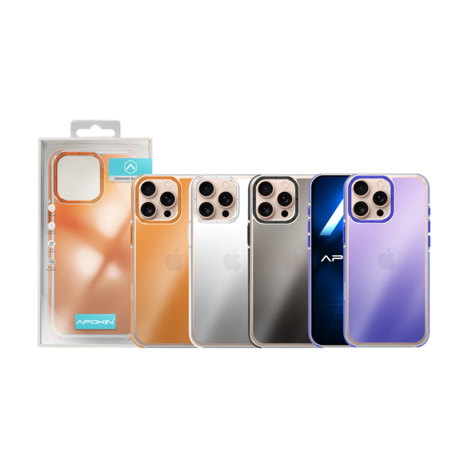 Funda Camaleon Apokin iPhone 16 Pro
