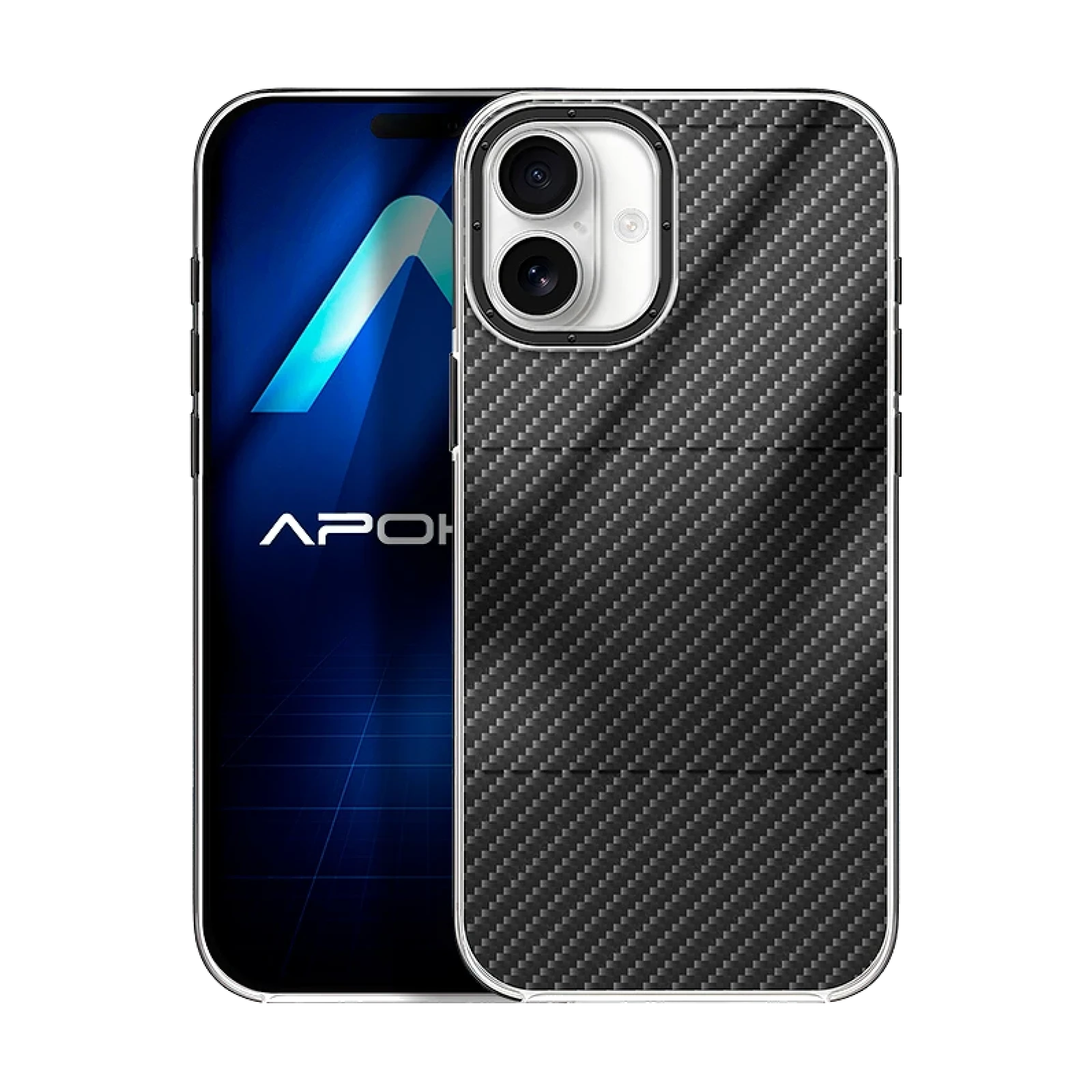 Funda Efecto Carbono iPhone 16 Plus