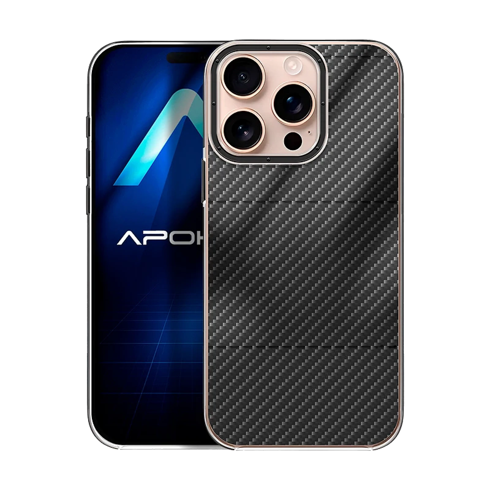 Funda Efecto Carbono iPhone 16 Pro